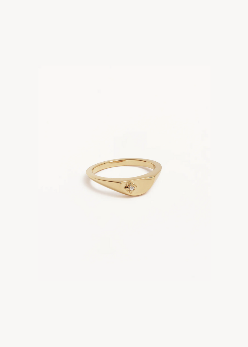 18k Gold Vermeil Bloom With You Lotus Ring main image 1