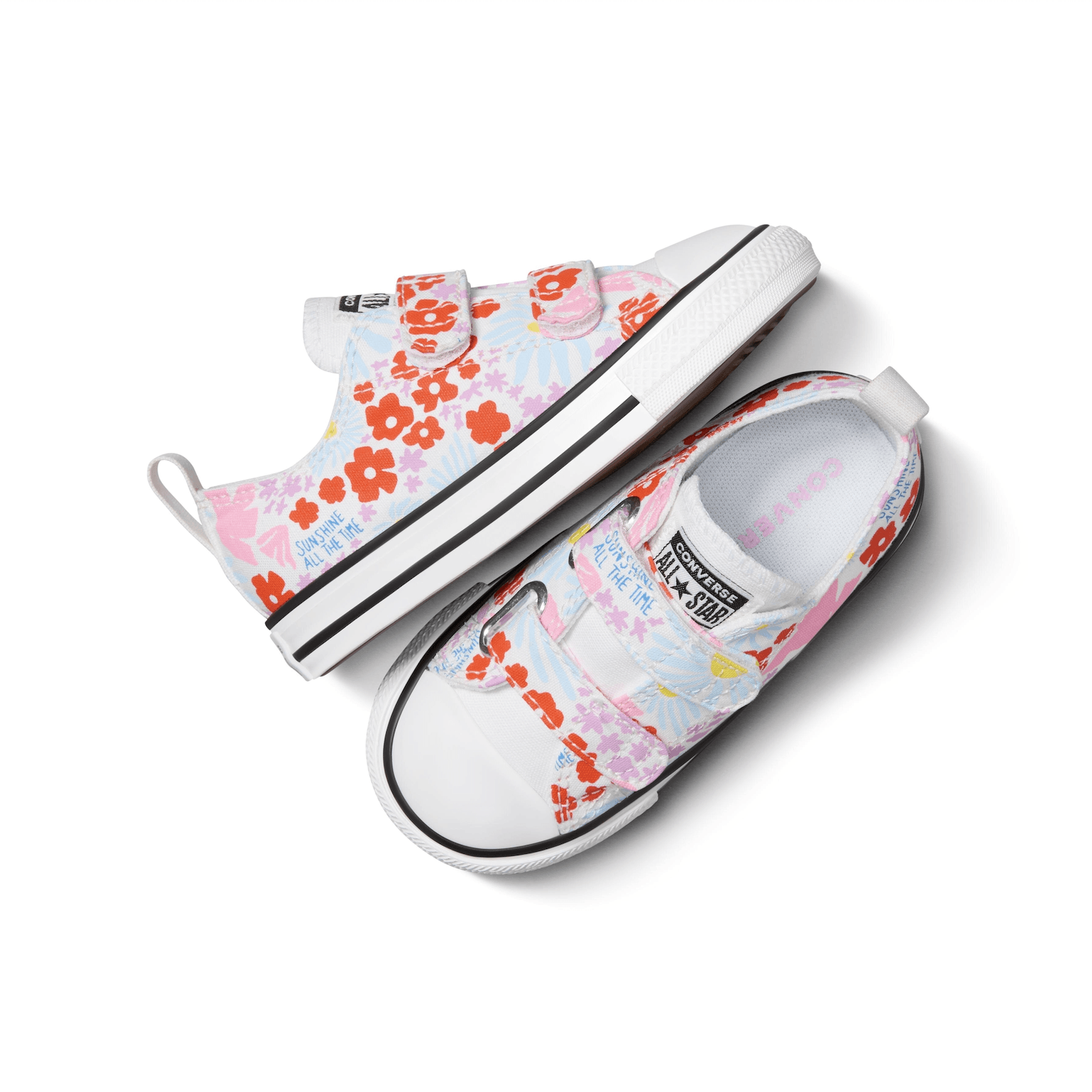 CONVERSE ALL STAR Infant CT 2V Nature Bloom White Sky Pink RUMOR